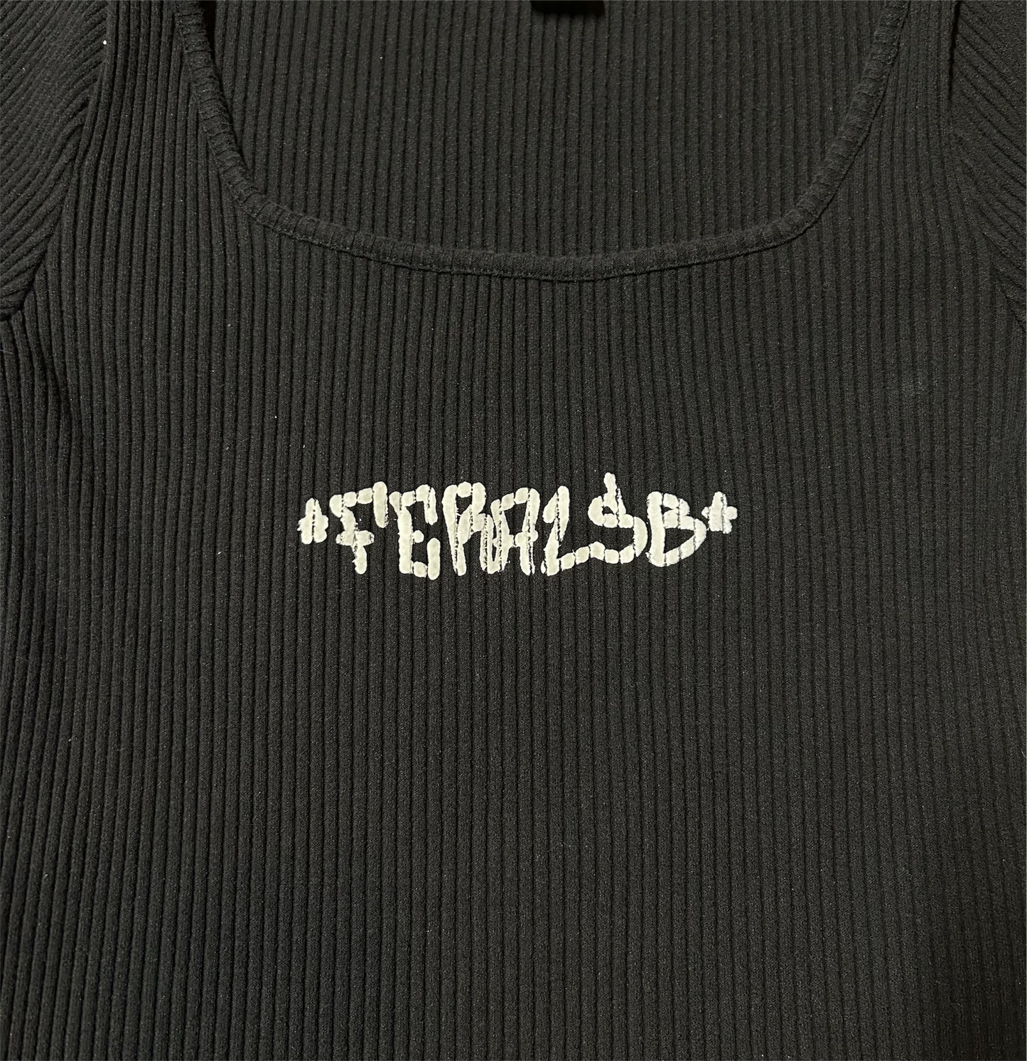 Ladies Tagged Rib Top