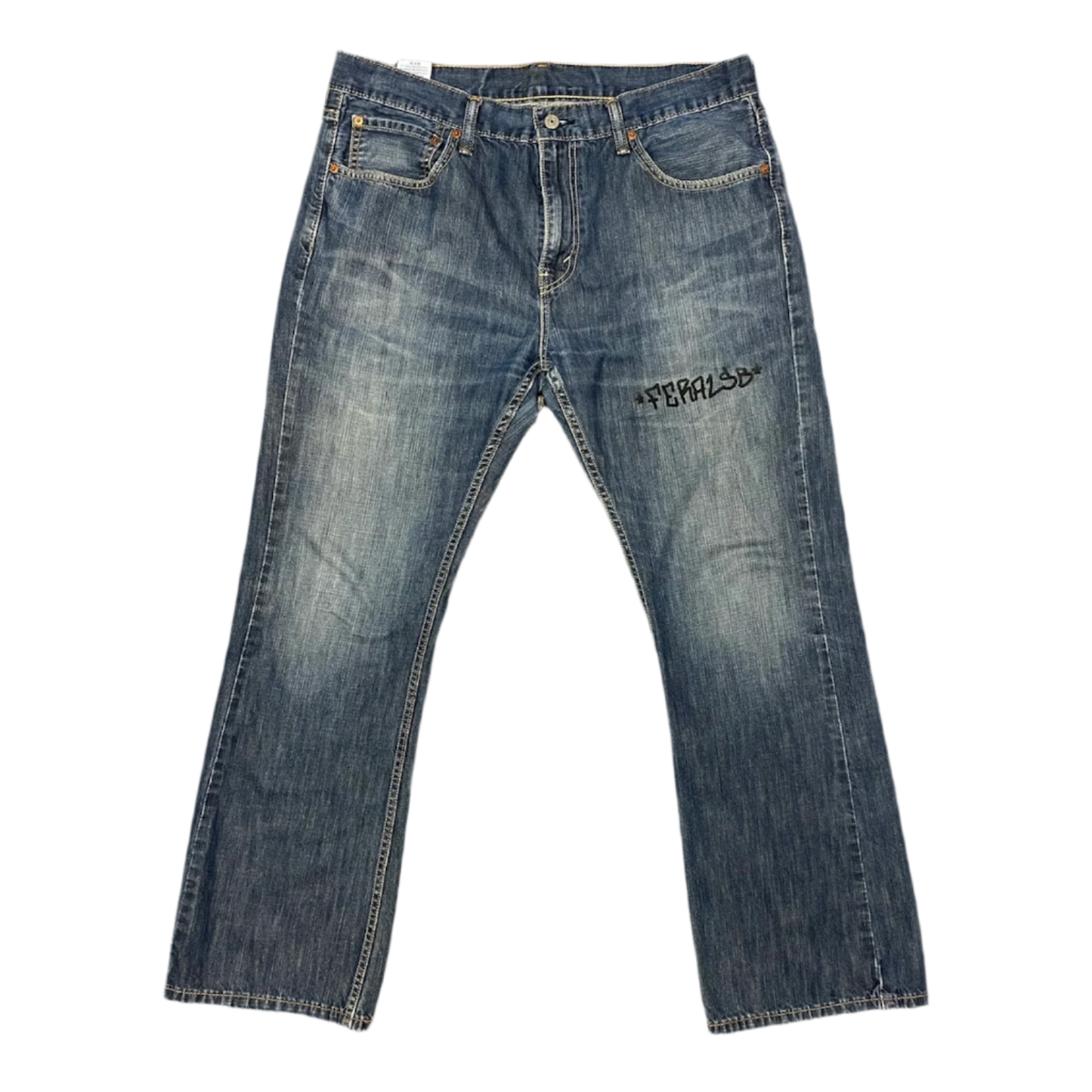 dino printed jeans