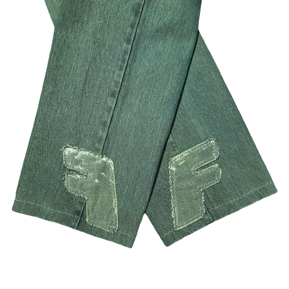 painters green jeans