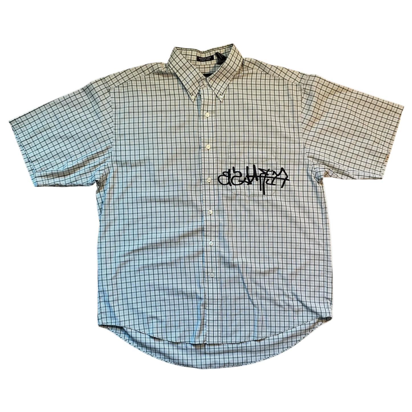 printed button up