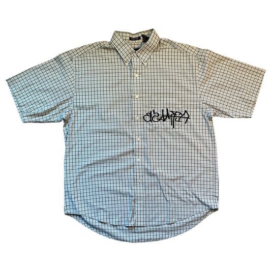 printed button up