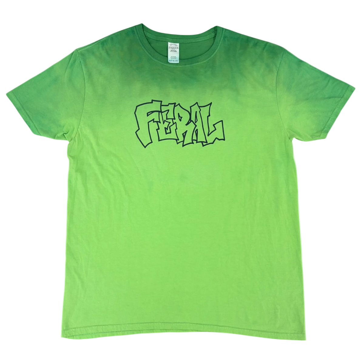 dyed graffiti shirt