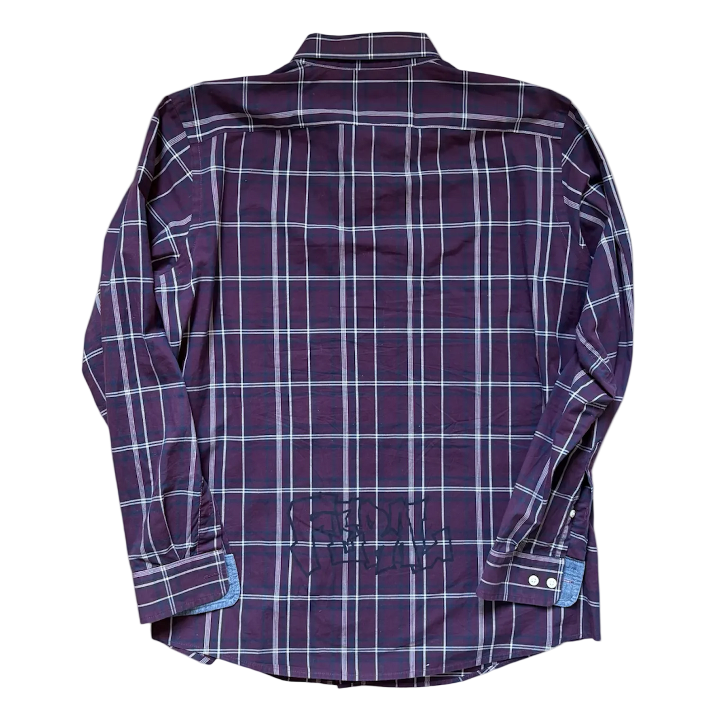 graffiti button up