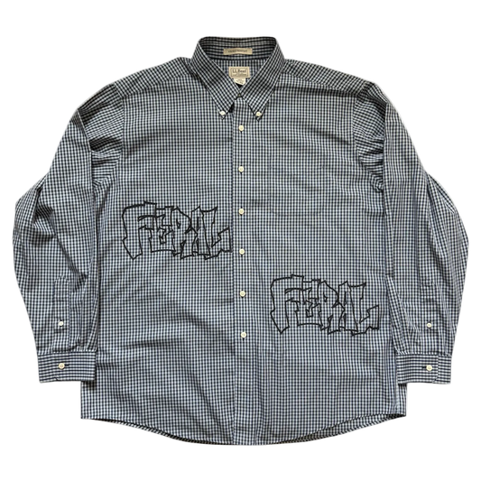 graffiti button up