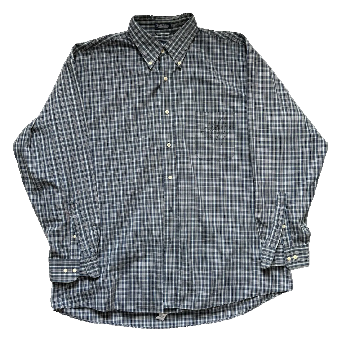 skeleton button up