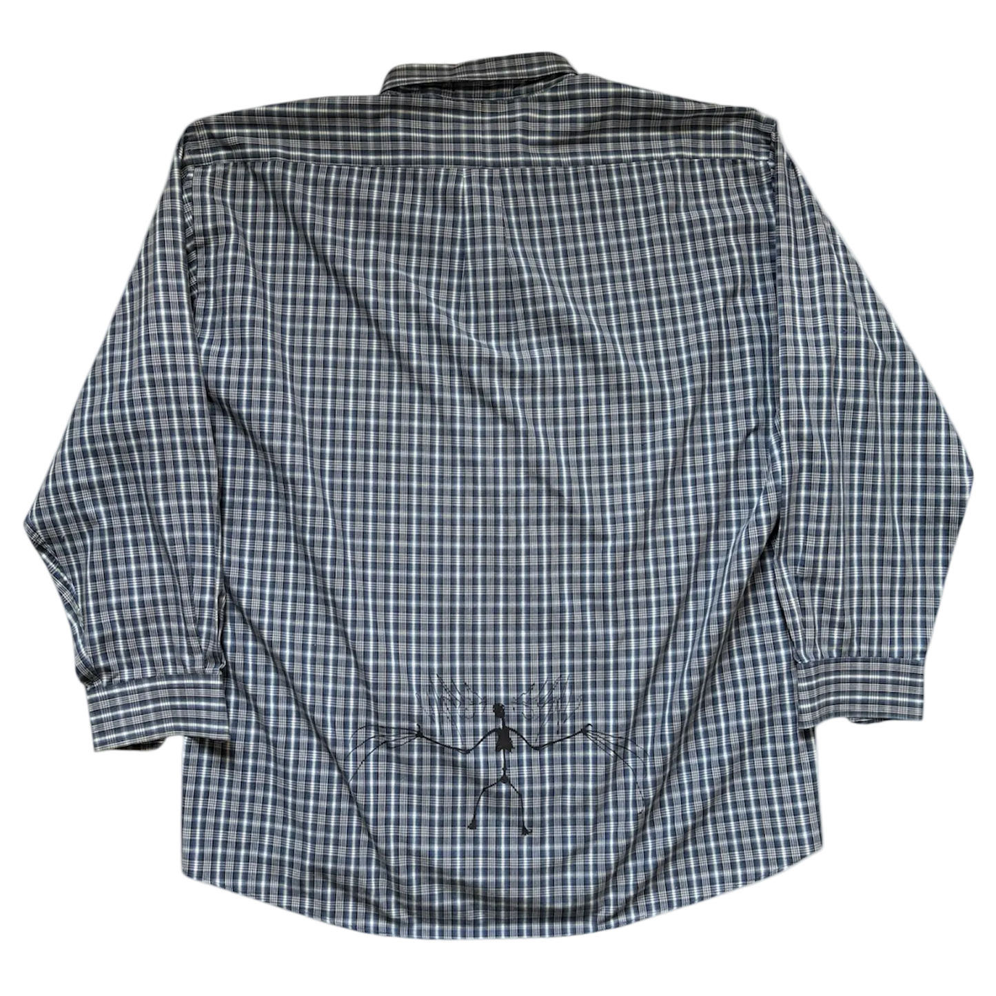 skeleton button up