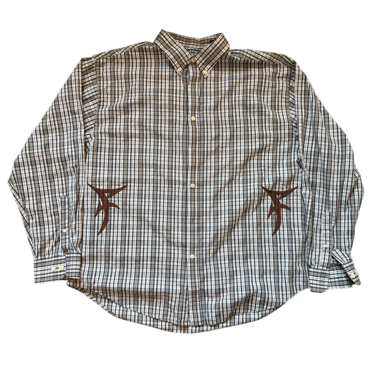 logo button up