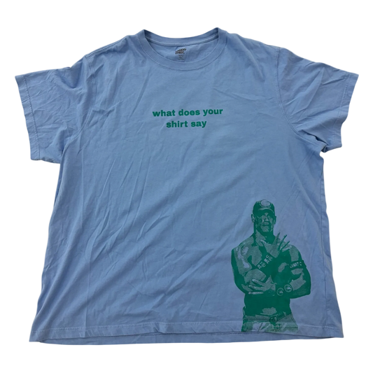 the bigger tee shirt